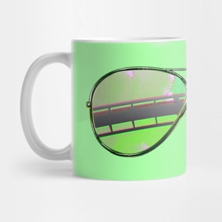 Roller Coaster Sunglasses Mug